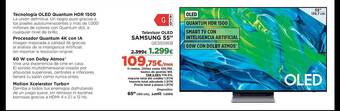 El Corte Inglés Televisor oled samsung 55 oferta