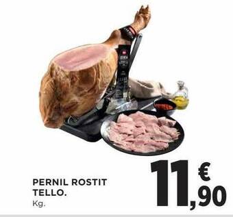 Hipercor Pernil rostit tello oferta