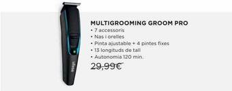 Hipercor Multigrooming groom pro oferta