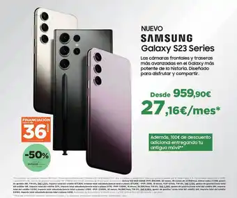 Hipercor Samsung galaxy s23 series oferta
