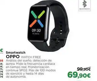 Hipercor Smartwatch oppo watch free oferta