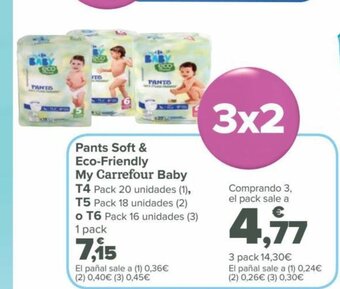 Carrefour Pants Soft & Eco-Friendly My Carrefour Baby oferta