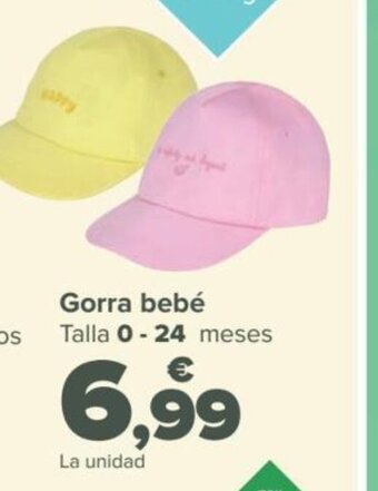 Carrefour Gorra Bebé oferta
