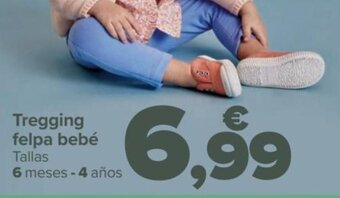 Carrefour Tregging Felpa Bebe oferta
