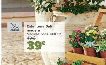 Carrefour Estanteria Bali Madera oferta