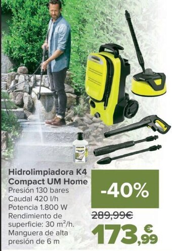 Carrefour Hidrolimpiadora K4 Compact UM Home oferta