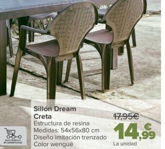Carrefour Sillón dream creta oferta