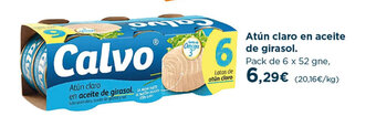 Hipercor Atún claro en aceite de girasol oferta