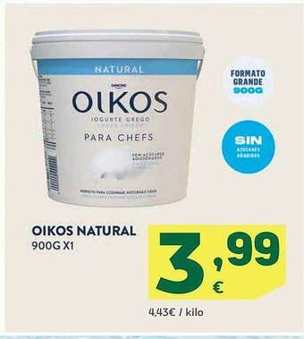 HiperDino Oikos natural oferta