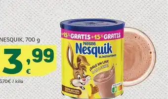 HiperDino Nesquik oferta