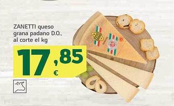 HiperDino Zanetti queso grana padano d.o. oferta