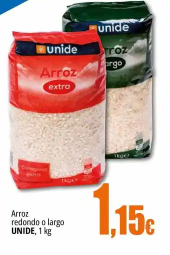 Unide Supermercados Arroz redondo o largo unide oferta