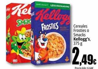 Unide Supermercados Cereales frosties o smacks kellogg's oferta