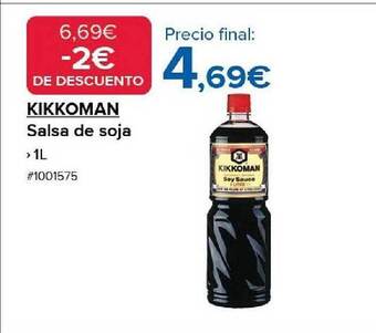 Costco Kikkoman salsa de soja oferta