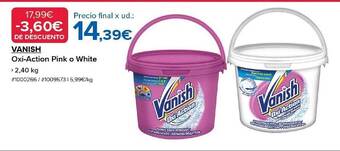 Costco Vanish oxi-action pink o white oferta
