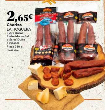 Gadis Chorizo la hoguera oferta