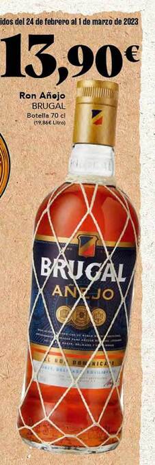 Gadis Ron añejo brugal oferta