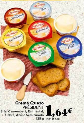 Gadis Crema queso président oferta