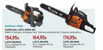 Cadena88 Especial poda gasolina lista serie mg oferta