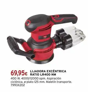 Cadena88 Lijadora excéntrica ratio lr400 nm oferta