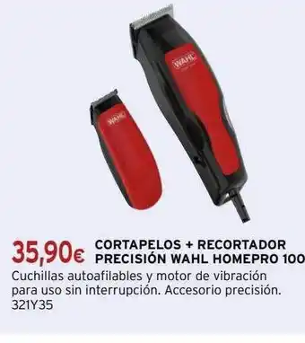 Cadena88 Cortapelos + recortador precisión wahl homepro 100 oferta
