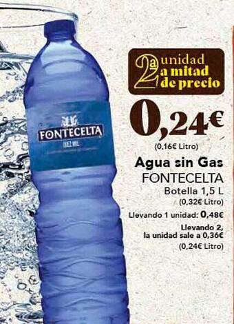 Gadis Agua sin gas fontecelta oferta