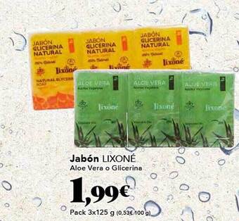 Gadis Jabón lixoné oferta