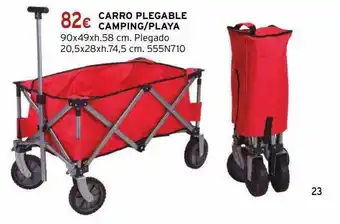 Cadena88 Carro plegable camping-playa oferta