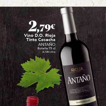 Gadis Vino d.o. rioja tinto cosecha antaño oferta