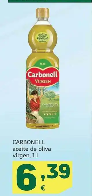 HiperDino Carbonell aceite de oliva virgen oferta