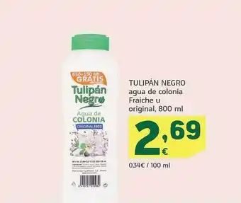 HiperDino Tulipán negro agua de colonia fraîche u original, 800 ml oferta