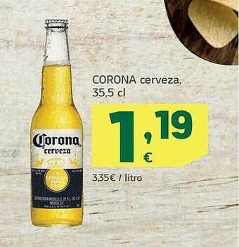 HiperDino Corona cerveza oferta