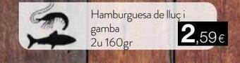 Plusfresc Hamburguesa de lluç i gamba oferta