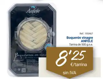 Makro Anfele Boquerón vinagre 500 g.n.e oferta