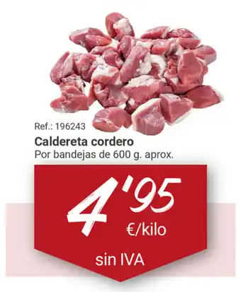 Makro Caldereta cordero 600 g. aprox. oferta