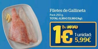 La Sirena Filetes de pescado oferta