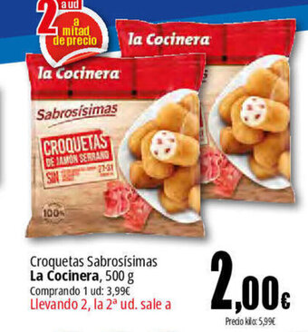 Unide Supermercados Croquetas Sabrosisimas La Cocinera oferta