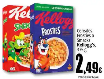 Unide Supermercados Smacks Kellogg's oferta