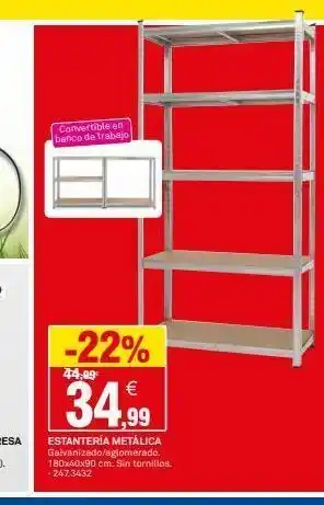 Bricoking Banco de trabajo oferta