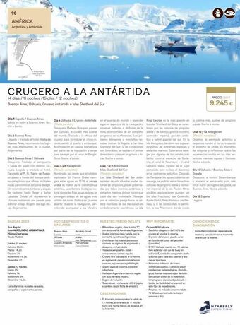 Tui Travel PLC 90 américa argentina y antártida ushuai a crucero a la antártida 14 días / 11 noches (15 días / 12 noches) buenos aires oferta