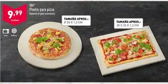 ALDI Bbq Piedra Para Pizza 38 x 1,2 cm oferta