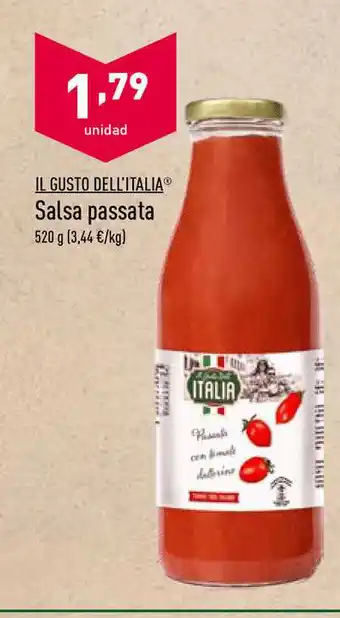 ALDI Il Gusto Dell'italia Salsa Passata 520g oferta