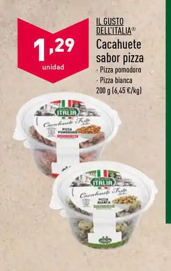ALDI Il Gusto Dell'italia Cacahuete Sabor Pizza 200g oferta