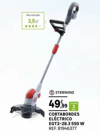 Leroy Merlin Sterwins Cortabordes Eléctrico Egt2-28.3 550 W oferta