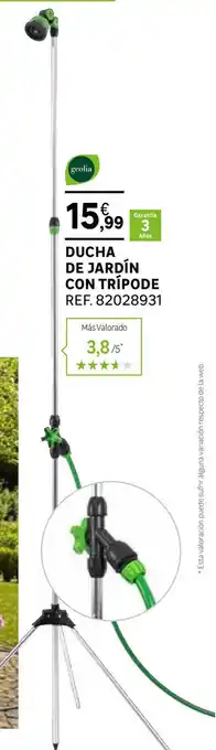 Leroy Merlin Ducha De Jardín Con Trípode oferta