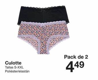Zeeman Culotte oferta