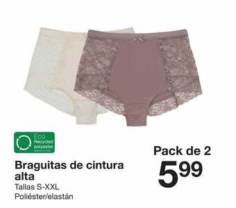 Zeeman Braguitas de cintura alta oferta