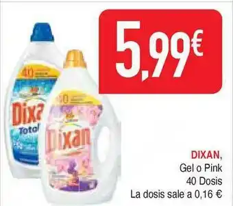 Masymas Dixan Gel O Pink oferta