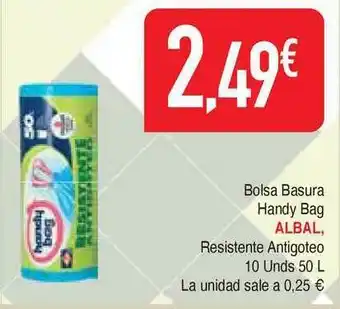 Masymas Albal Bolsa Basura Handy Bag Resistente Antigoteo oferta