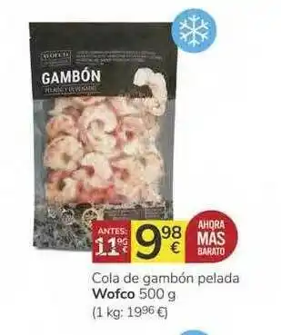 Consum Wofco Cola De Gambón Pelada 500g oferta